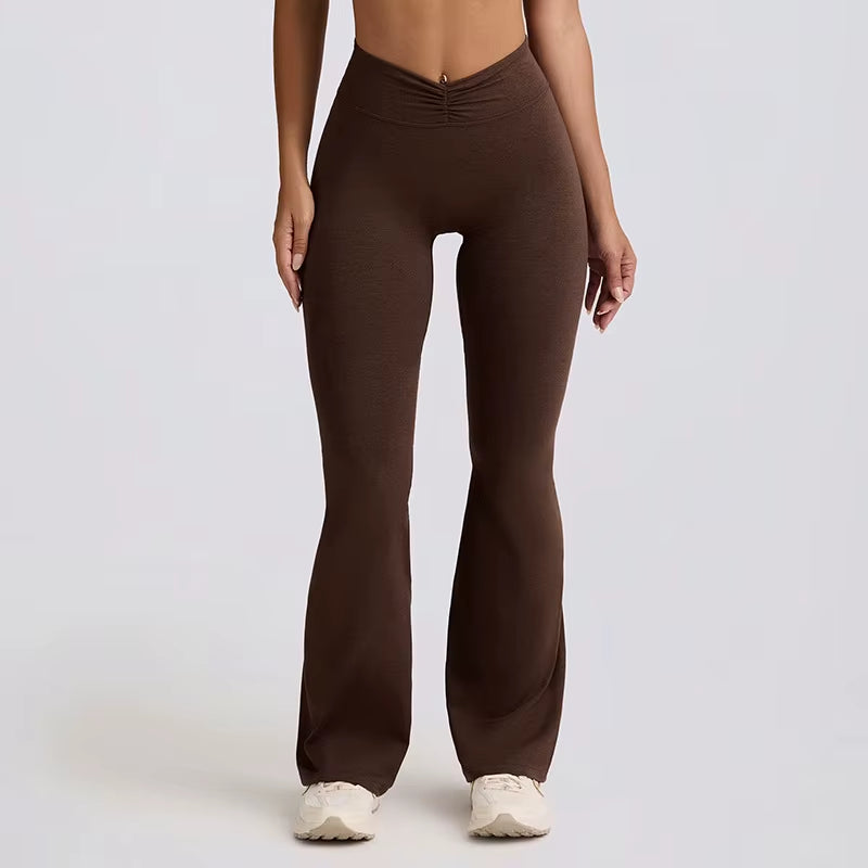 Strap, Backless, Naked, Beautiful Back, Running, Hanging Neck, Sports Bra, Fitness Horn, Pants, Yoga Suit Set for Women