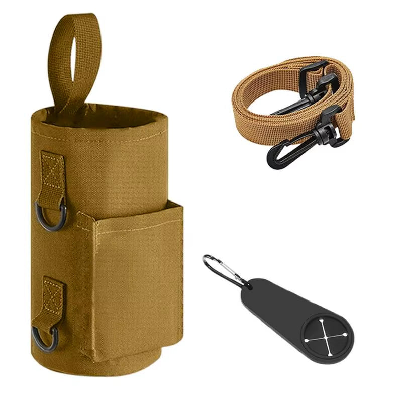 Magnetic Gym Water Bottle Carrier - Portable Non-Slip Sling Bag for Gym Accessories