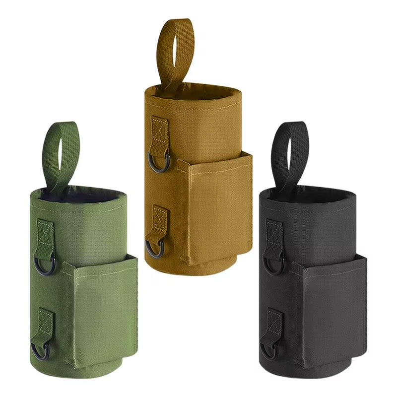 Magnetic Gym Water Bottle Carrier - Portable Non-Slip Sling Bag for Gym Accessories