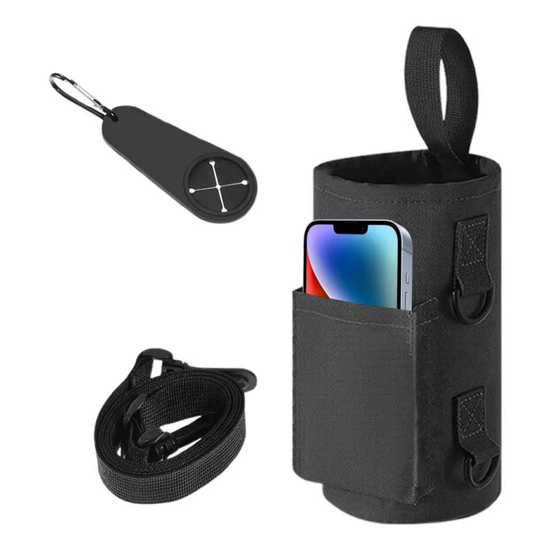 Magnetic Gym Water Bottle Carrier - Portable Non-Slip Sling Bag for Gym Accessories