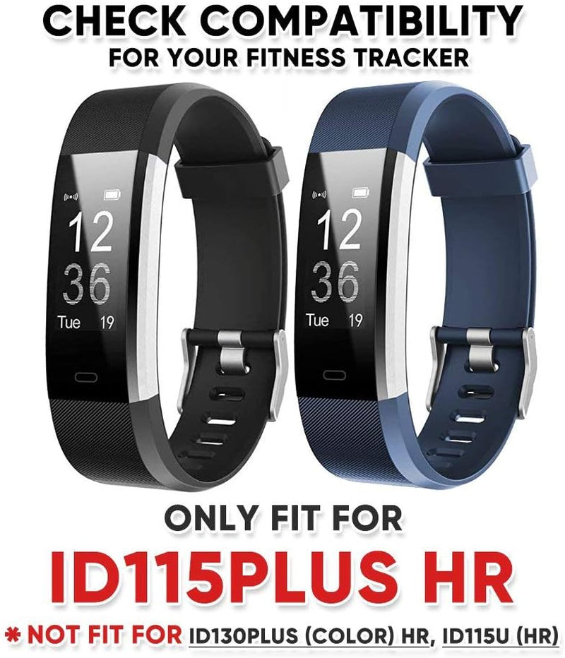 Replacement Bands for Veryfit Pro ID115Plus HR Fitness Tracker Smart Watch