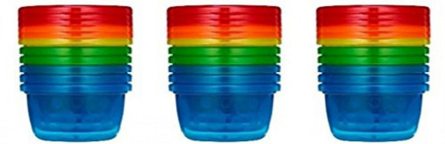 Take & Toss Toddler Bowls with Lids - 8Oz - 18 Count
