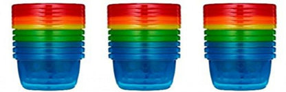 Take & Toss Toddler Bowls with Lids - 8Oz - 18 Count