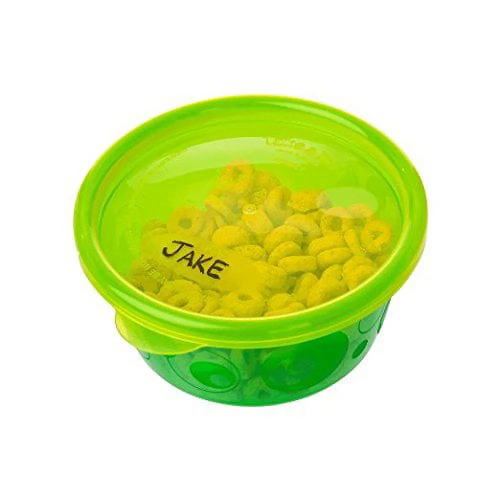 Take & Toss Toddler Bowls with Lids - 8Oz - 18 Count