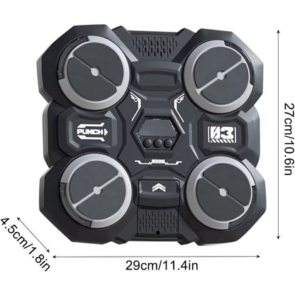 Bluetooth-Compatible Smart Music Boxing Machine for Children - Wall Mounted Design