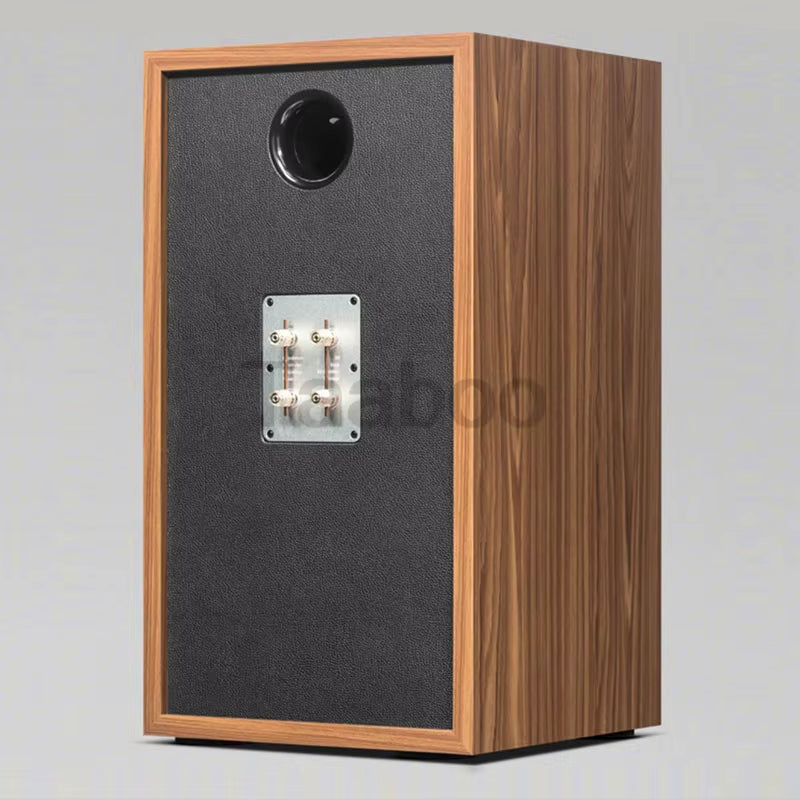 8-Inch Three-Way Labyrinth Speaker Enclosure for DIY Hi-Fi Audio Bookshelf Applications - Handmade Wooden Passive Speaker Box