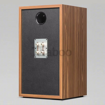 8-Inch Three-Way Labyrinth Speaker Enclosure for DIY Hi-Fi Audio Bookshelf Applications - Handmade Wooden Passive Speaker Box